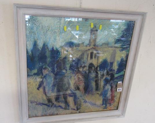 LARGE FRAMED PAINTING Image