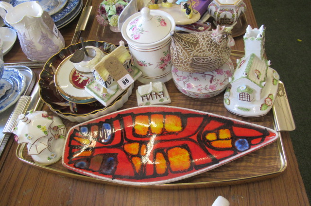 POOLE POTTERY DISH AND OTHERS Image