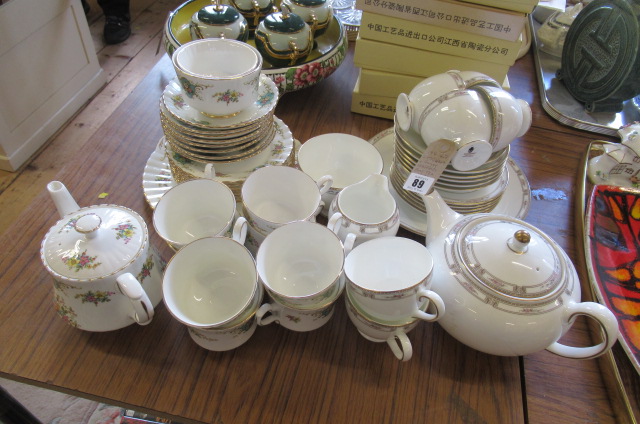 WEDGWOOD AND ROYAL STAFFORD PART TEA SETS Image