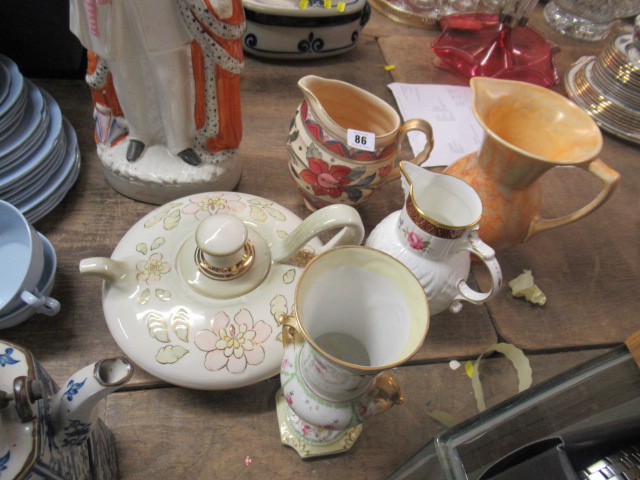 CROWN DUCAL JUG COALPORT JUG AND OTHER CHINA Image