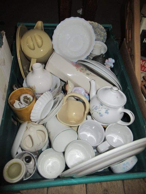 BOX OF CERAMICS Image