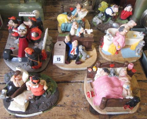 SEVEN NATURE CRAFT FIGURE GROUPS Image