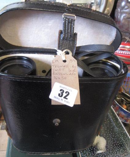 PAIR OF TEOMAR SWIFT BINOCULARS Image