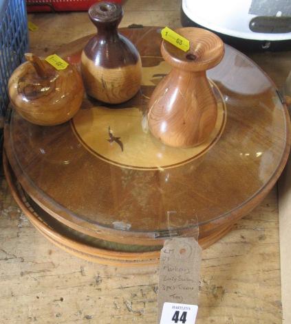 MARQUETRY LAZY SUSAN Image