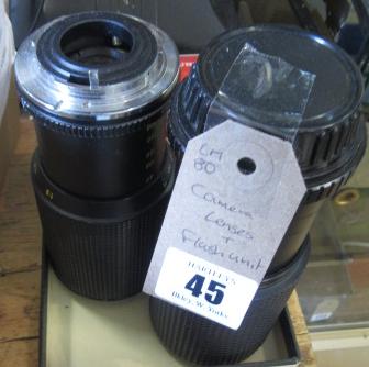 CAMERA LENSES AND FLASH UNIT Image