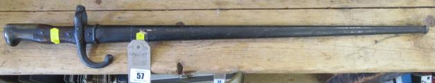 FRENCH BAYONET IN SCABBARD Image