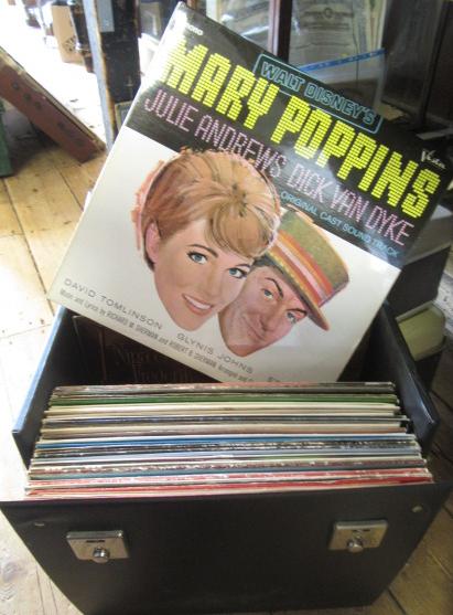 CASE OF LP RECORDS Image