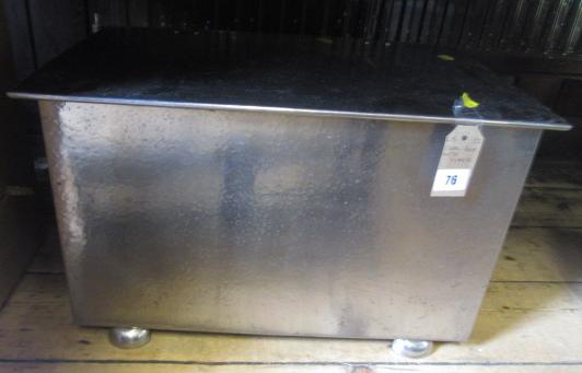 CHROME COAL BOX WITH LINER Image