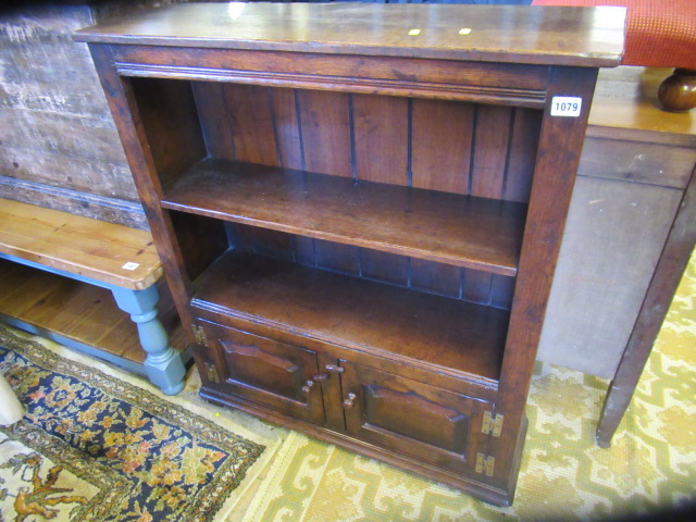 OAK TITCHMARSH AND GOODWIN BOOKCASE Image