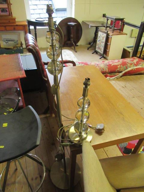 MATCHING STANDARD AND TABLE LAMPS Image