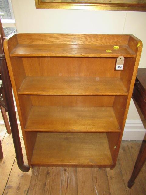 OAK WATERFALL BOOKCASE Image