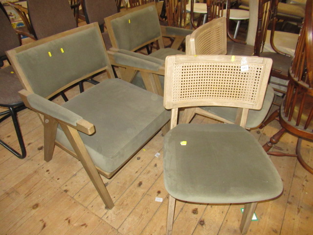 FOUR MODERN CHAIRS Image