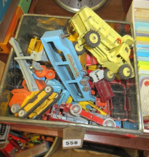 TIN OF DIECAST AND DINKY TOYS Image