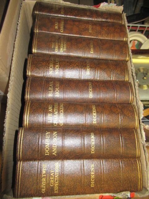 Complete works dickens vintage hardbacks set | Hartleys Auctioneers ...