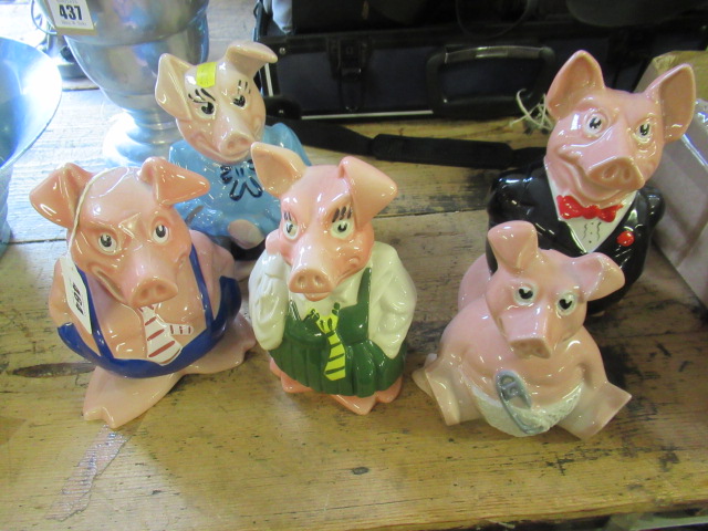 SET OF NATWEST PIGGY BANKS Image