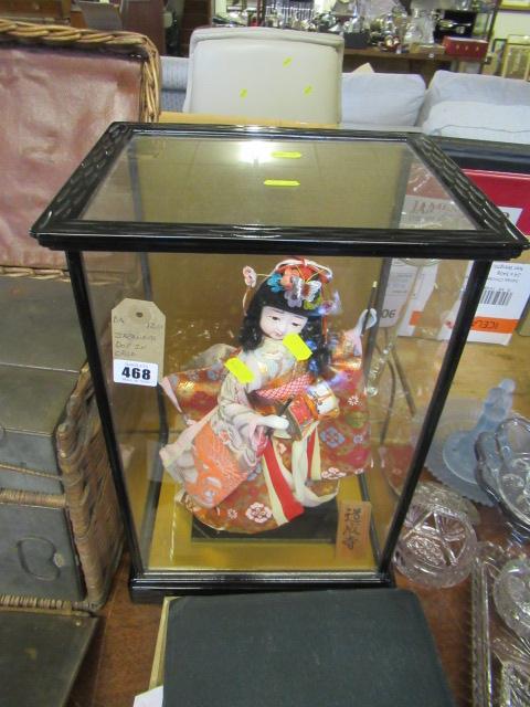 JAPANESE DOLL IN CASE Image