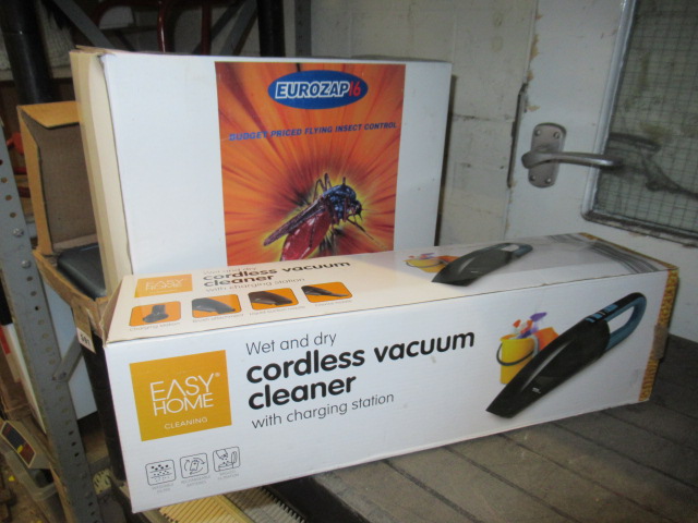 CORDLESS VACUUM CLEANER AND A EUROZAP 16 Image