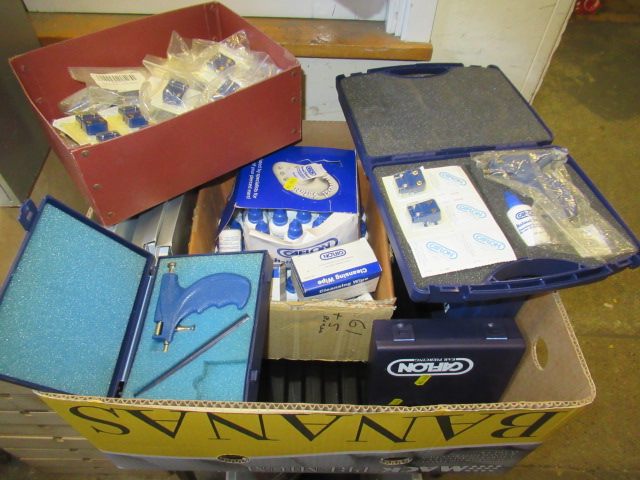 BOX OF EAR PIERCING EQUIPMENT Image