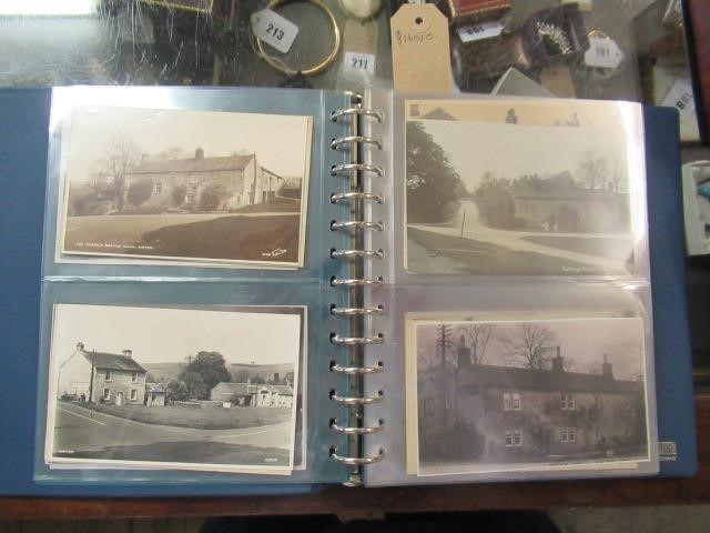 TWO ALBUMS OF OLD LOCAL INTEREST POSTCARDS Image