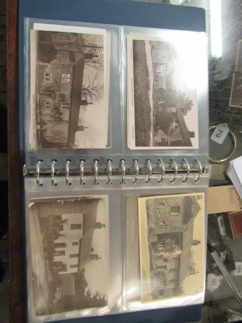 TWO ALBUMS OF OLD LOCAL INTEREST POSTCARDS Image