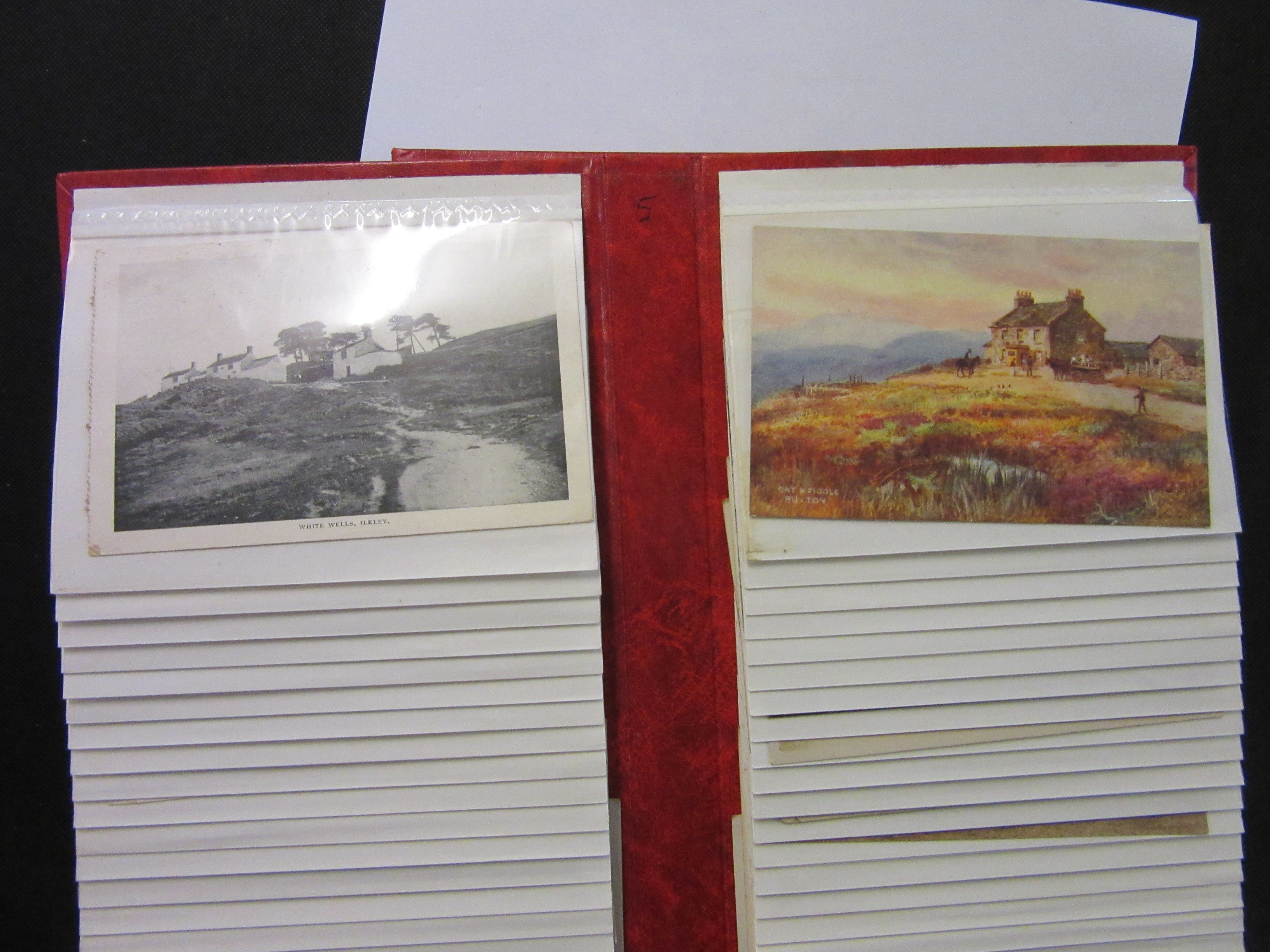 THREE ALBUMS OF YORKSHIRE POSTCARDS Image