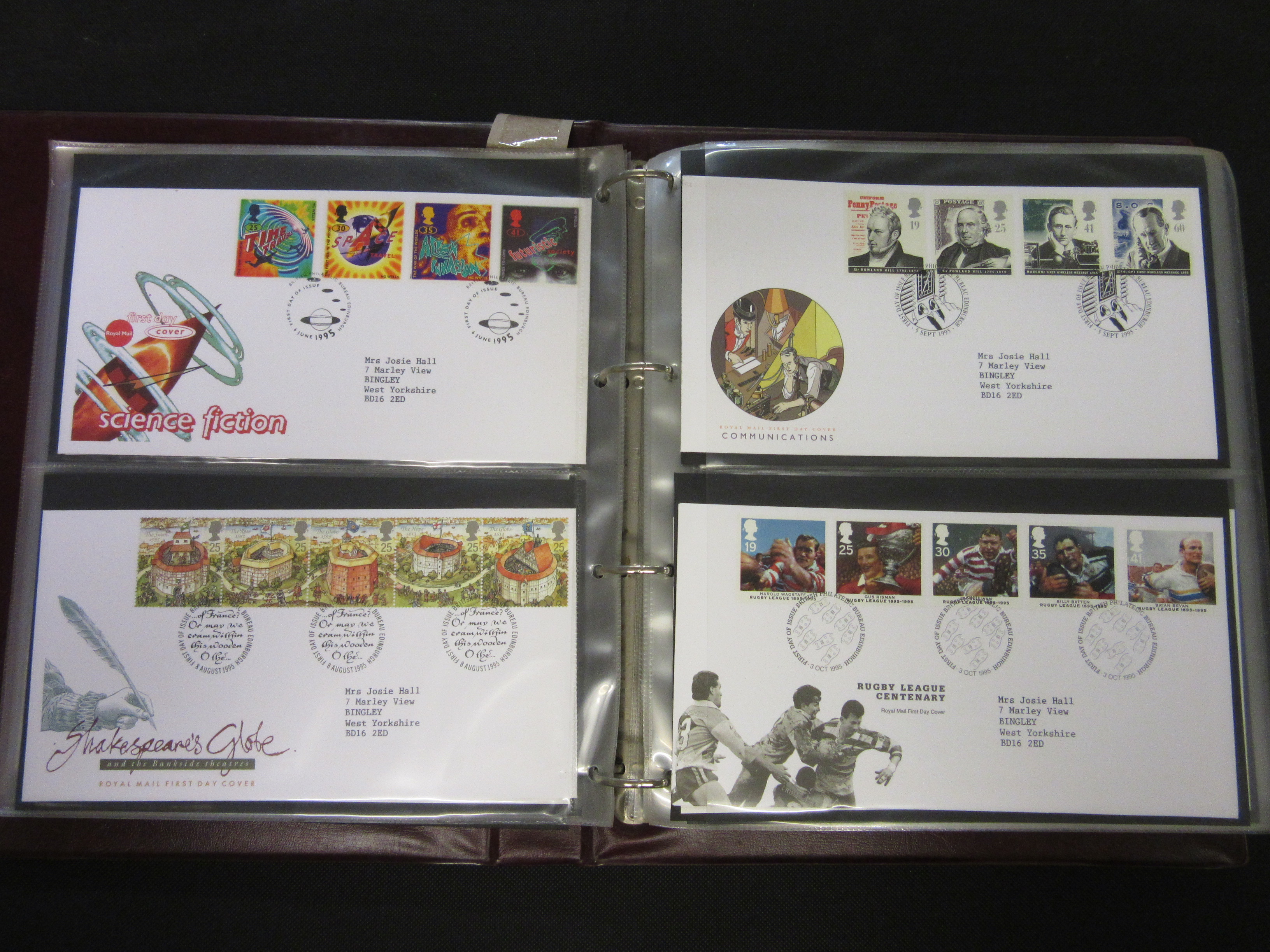 ALBUM OF FIRST DAY COVERS Image