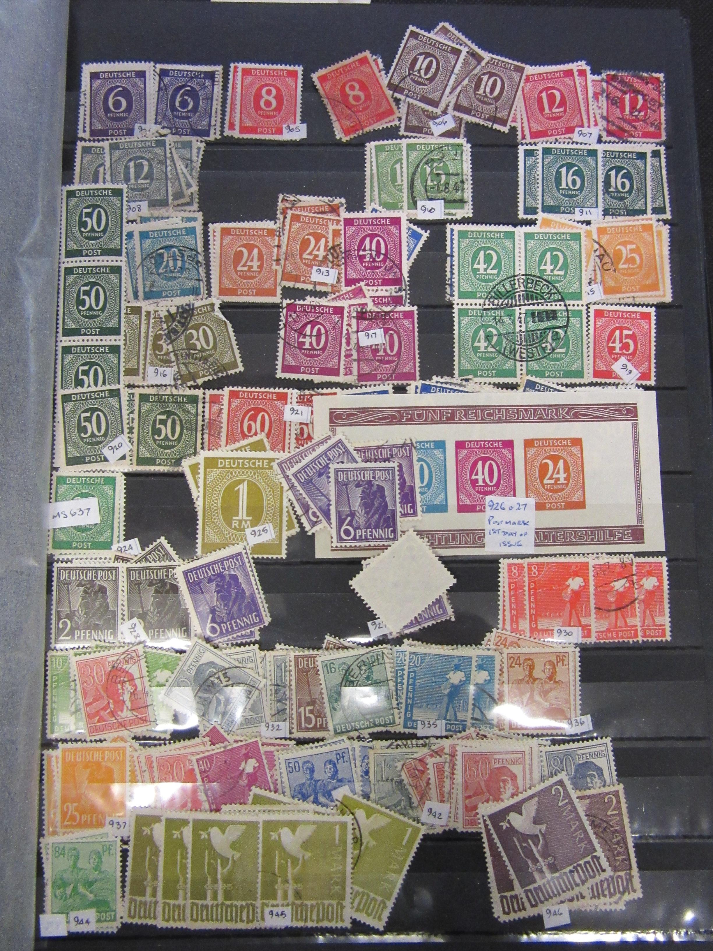 ALBUM OF GERMAN STATES STAMPS Image