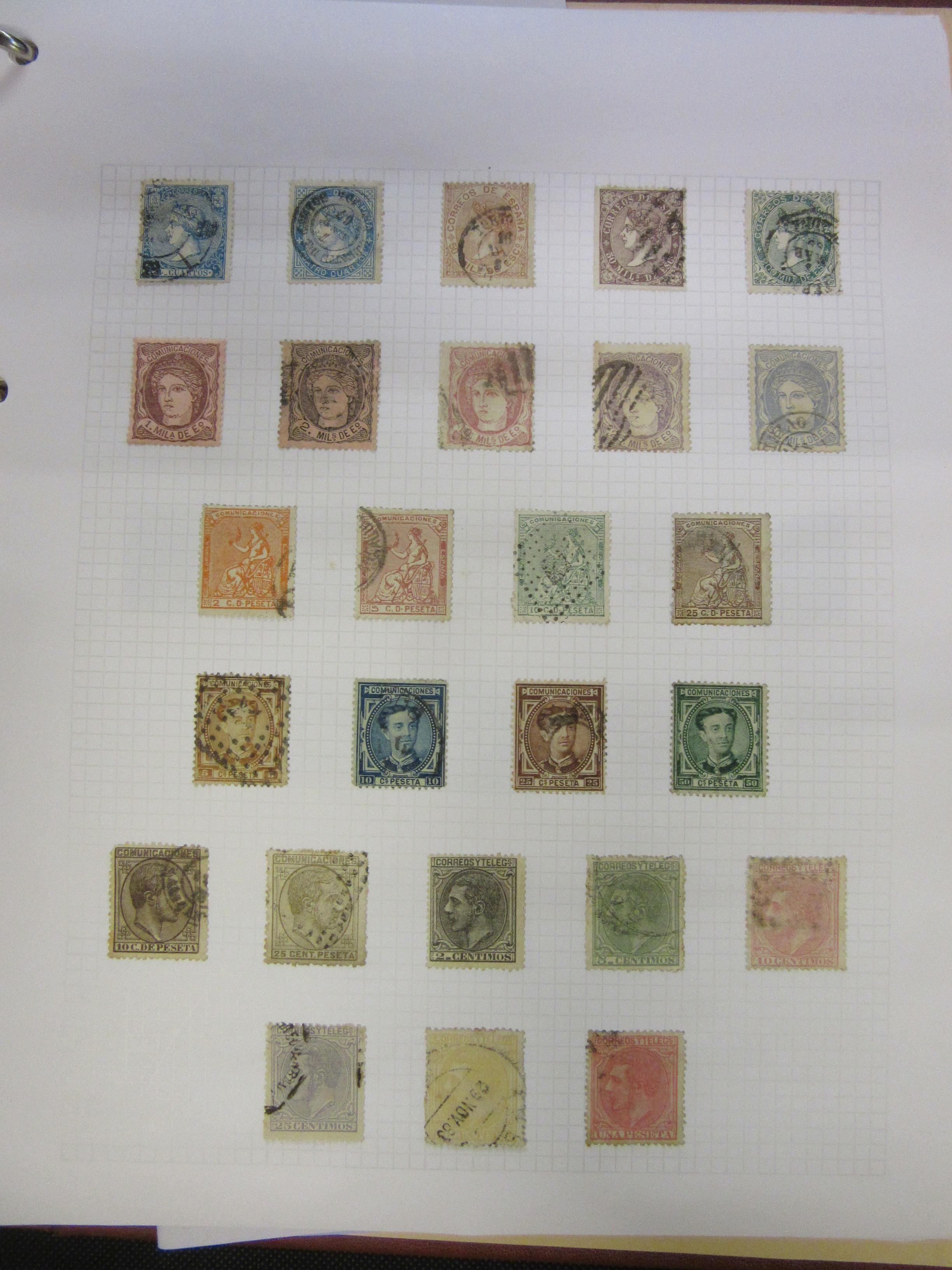 MINT AND USED ALBUM OF EUROPEAN STAMPS Image