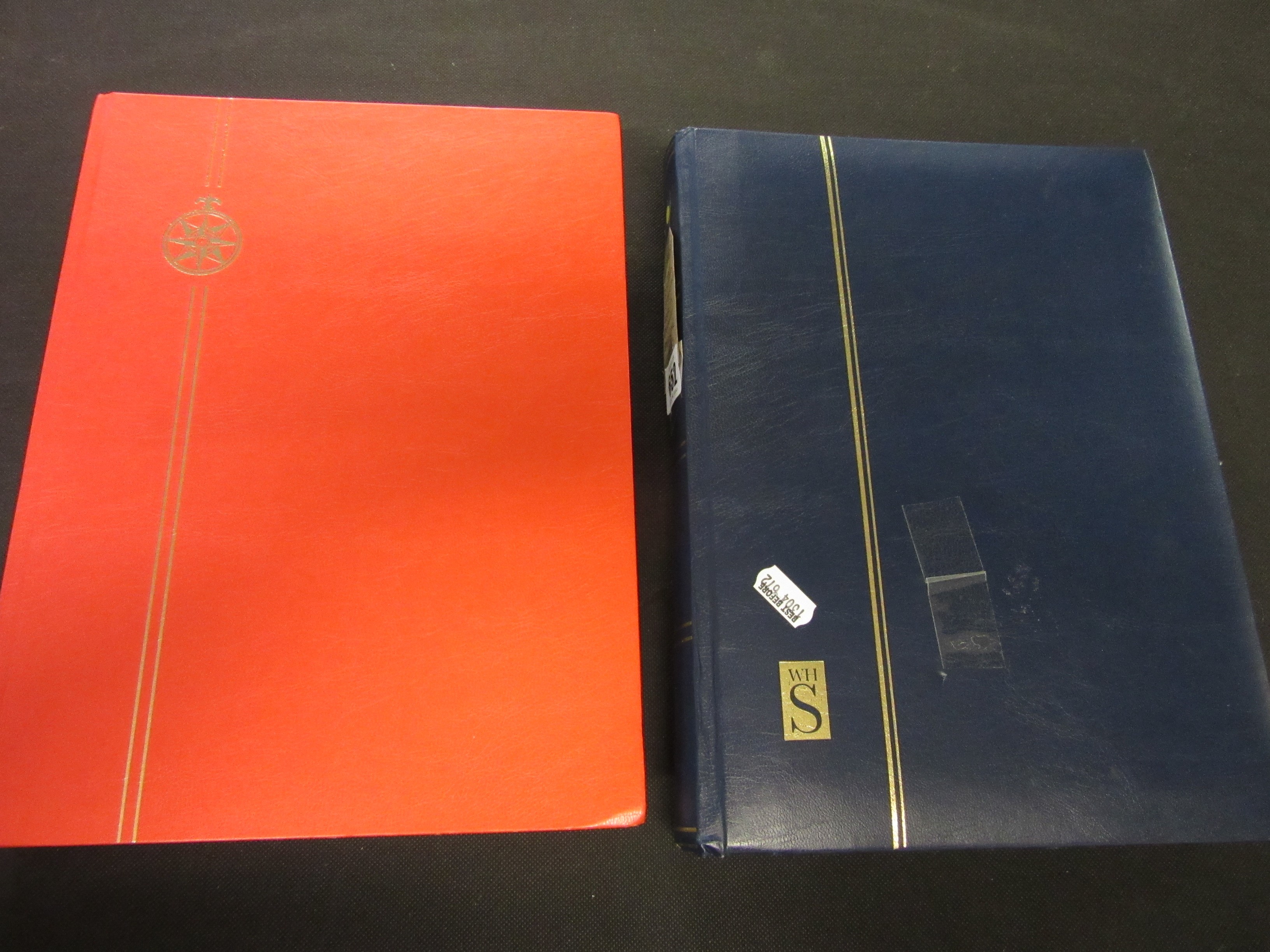TWO ALBUMS OF MINT AND USED UK DECIMAL AND PRE-DECIMAL STAMPS Image