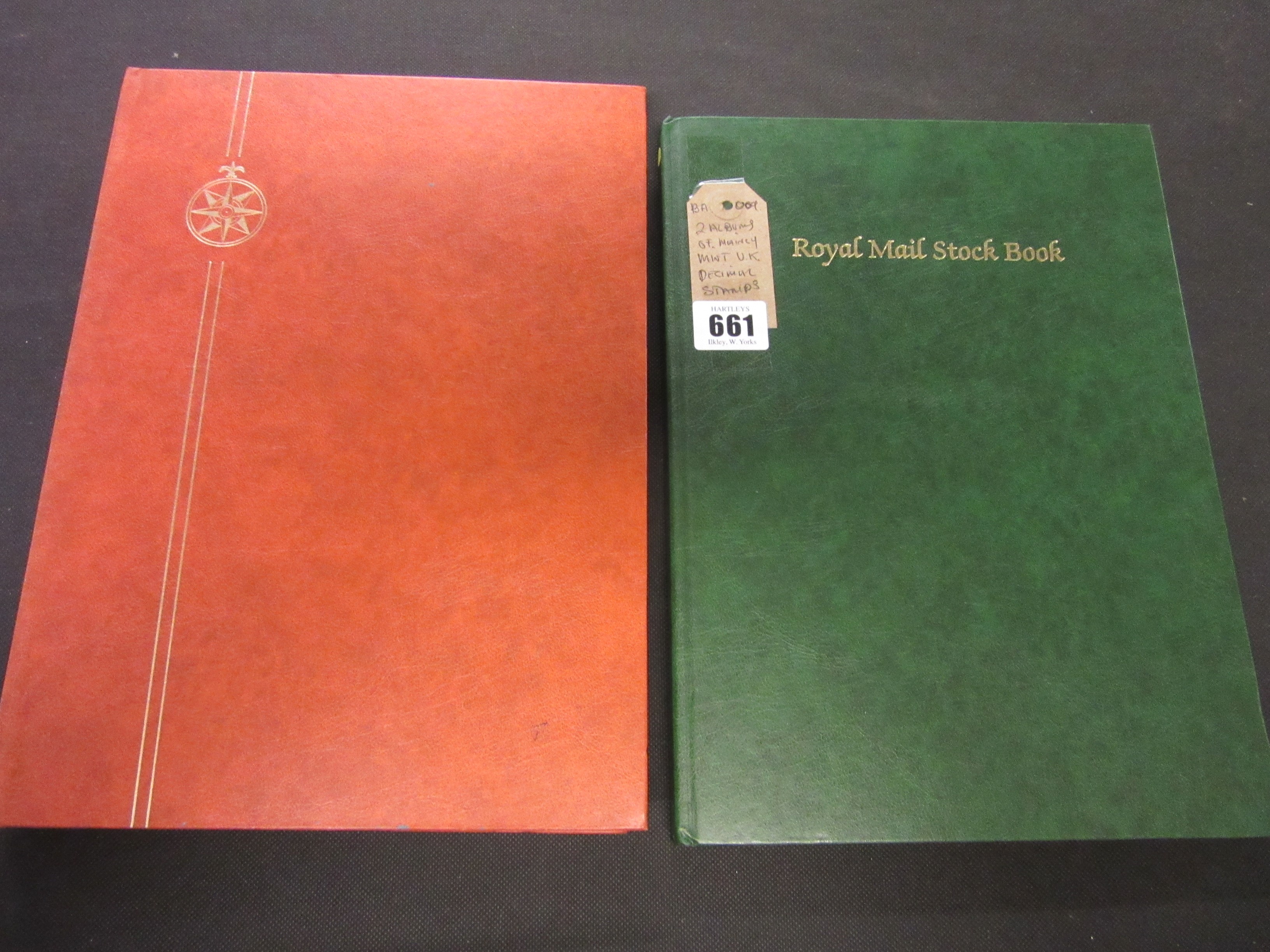 TWO ALBUM OF MAINLY MINT UK DECIMAL STAMPS Image