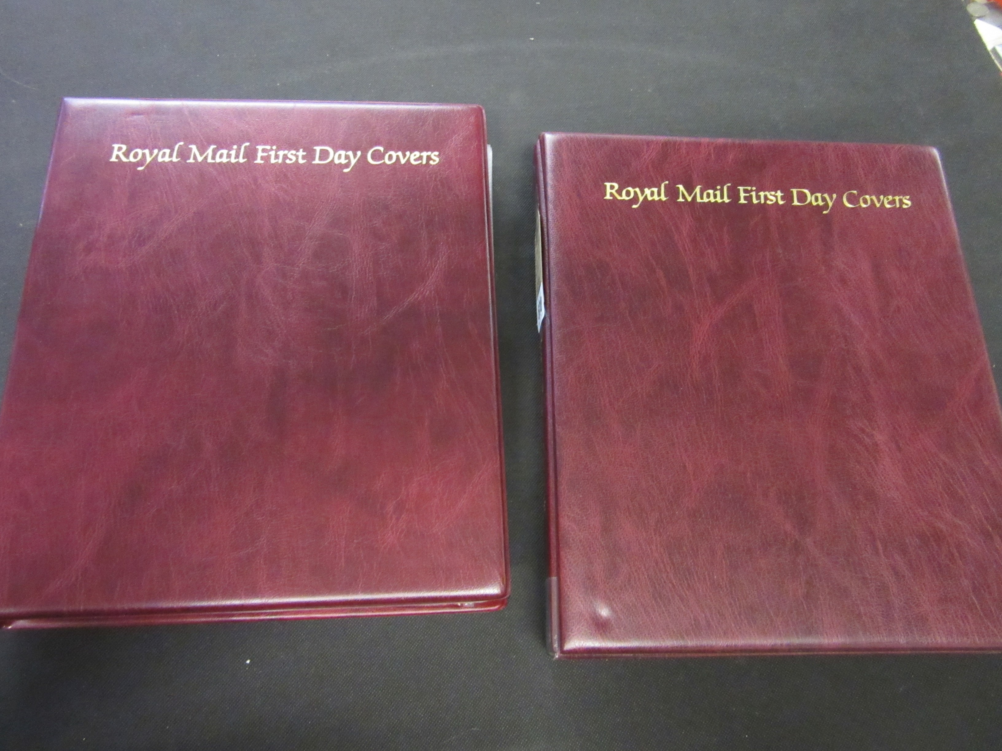 TWO ALBUMS OF UK FIRST DAY COVERS CIRCA 2000-2007 Image