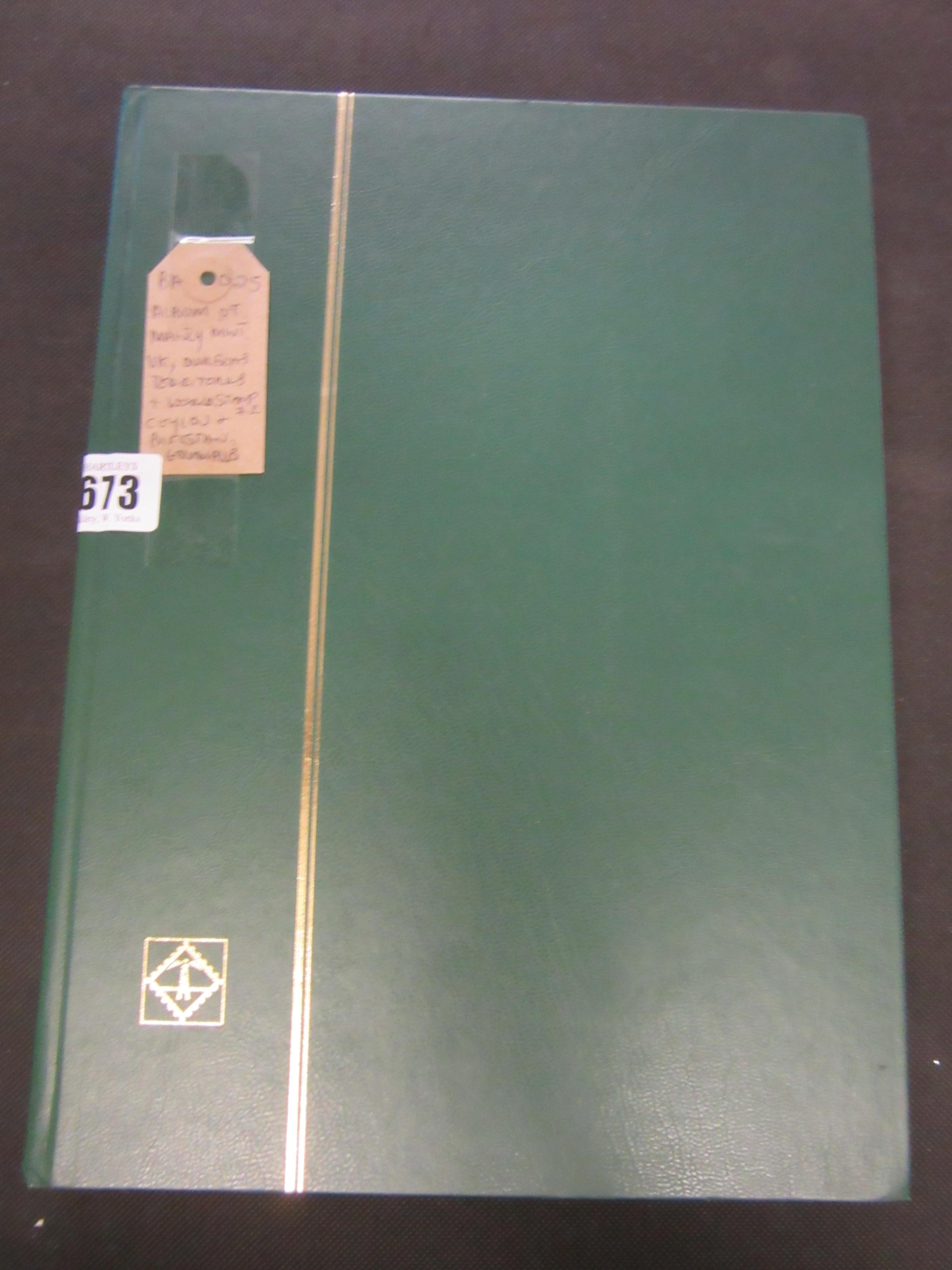 ALBUM OF MAINLY MINT UK, OVERSEAS TERRITORIES AND WORLD STAMPS INCLUDING CEYLON AND PAKISTAN Image