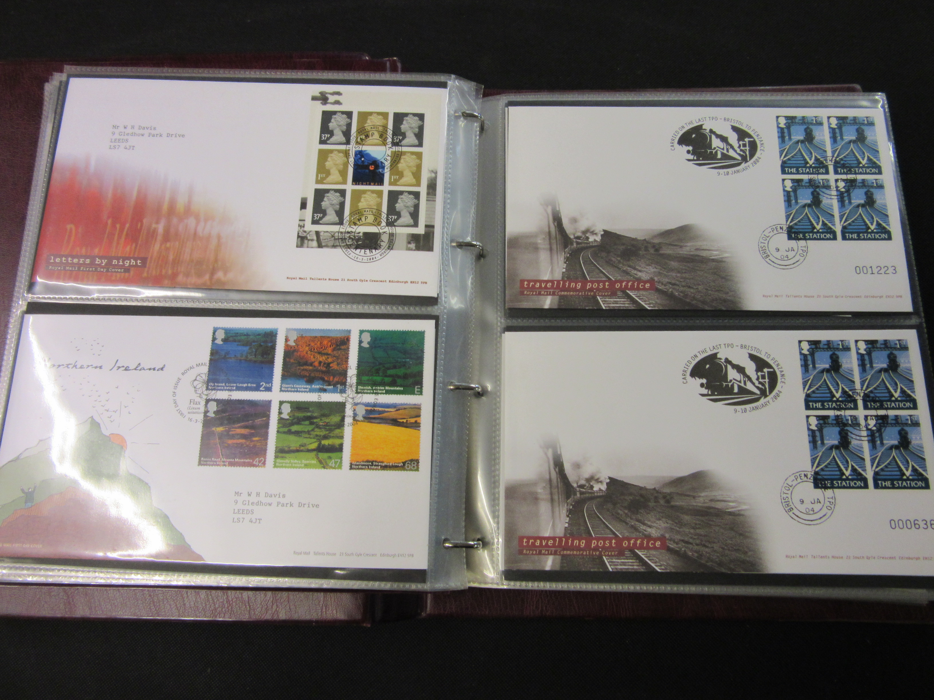 TWO ALBUMS OF UK FIRST DAY COVERS Image
