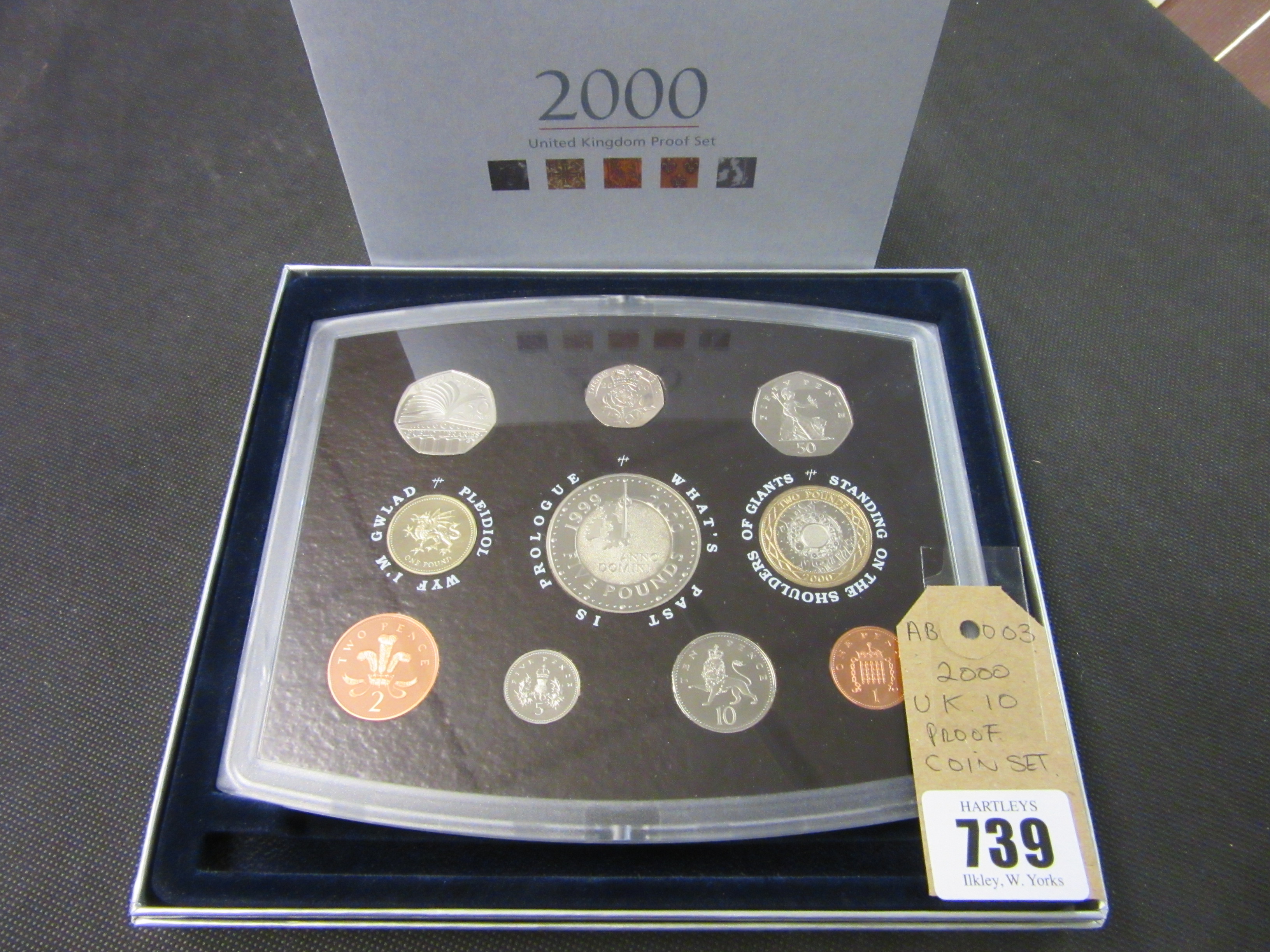 2000 UK TEN PROOF COIN SET Image
