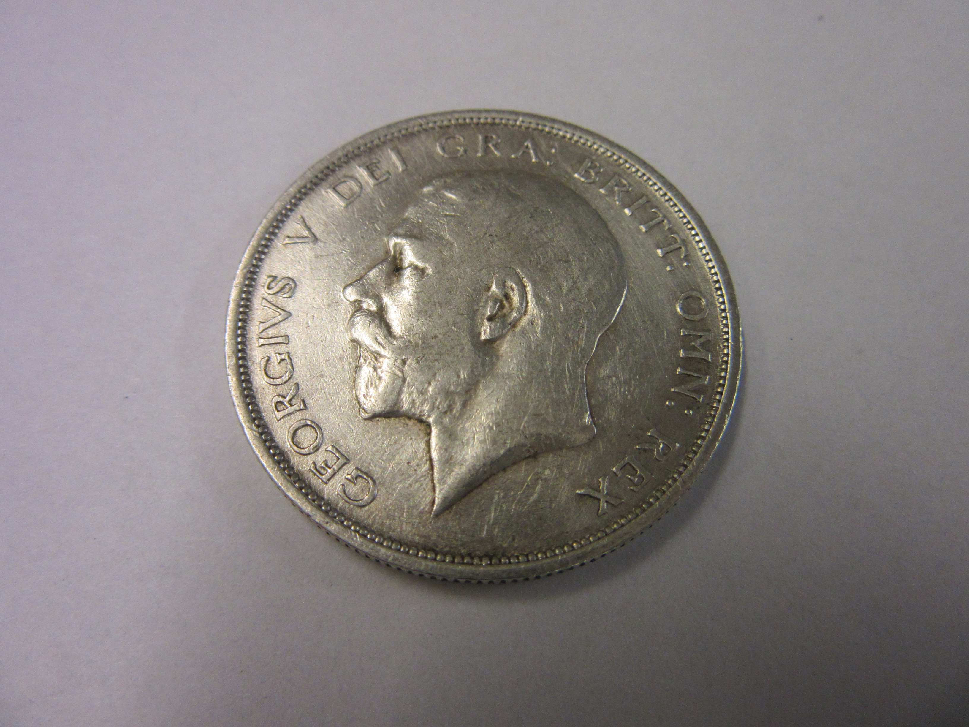 GEORGE V 1914 HIGH GRADE HALF CROWN Image