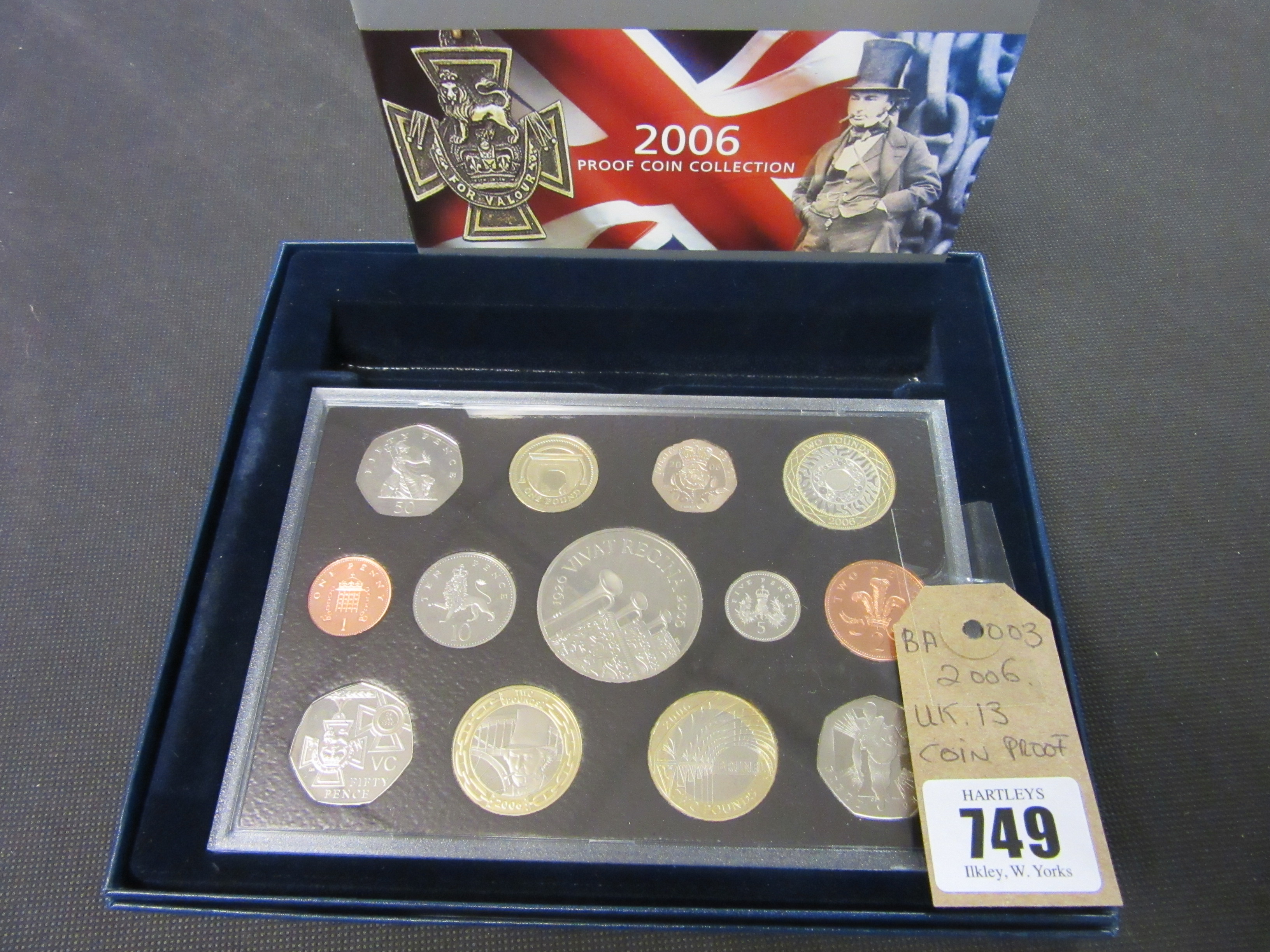2006 UK THIRTEEN COIN PROOF SET Image