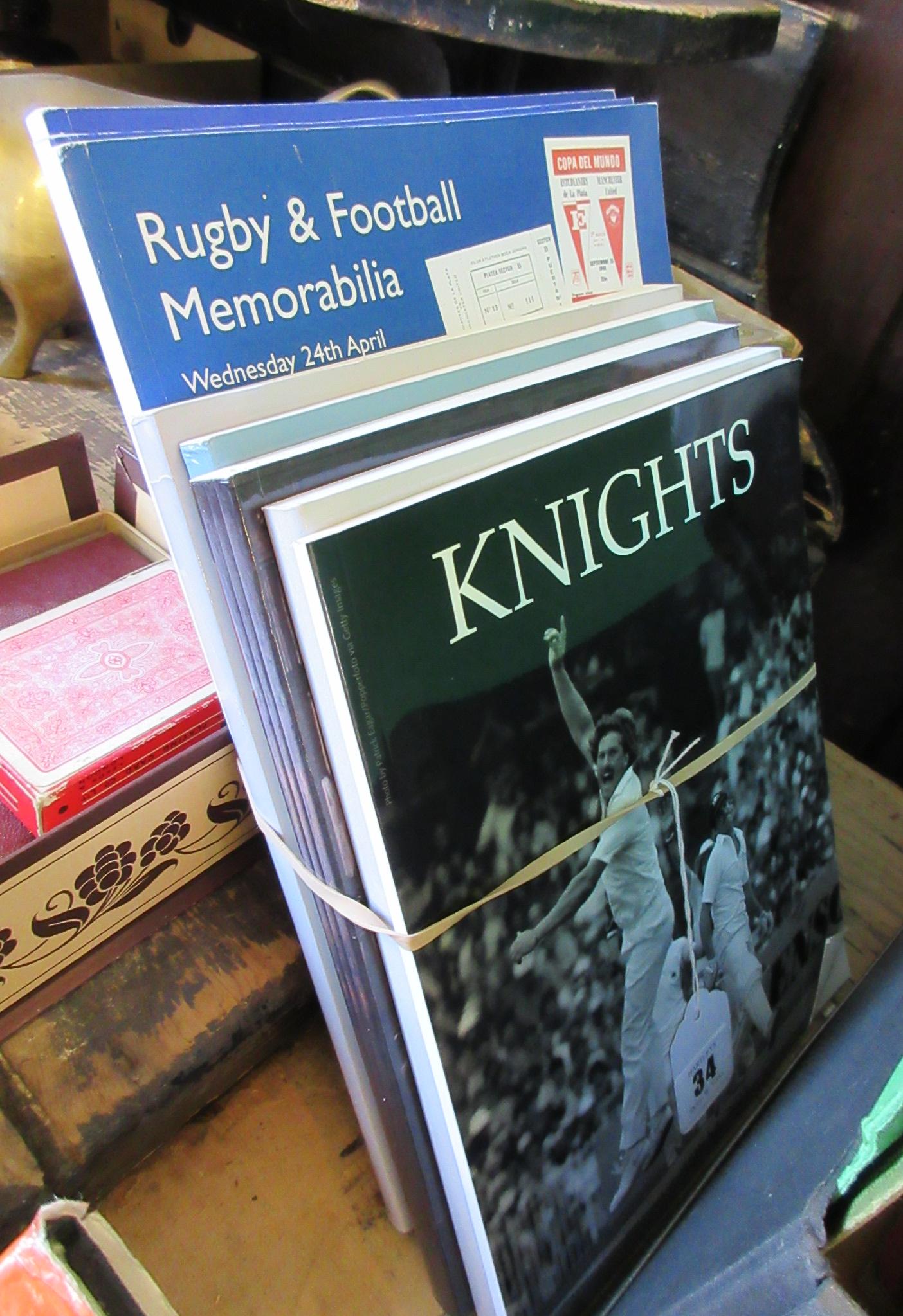 EIGHT CRICKET FOOTBALL AND RUGBY CATALOGUES Image