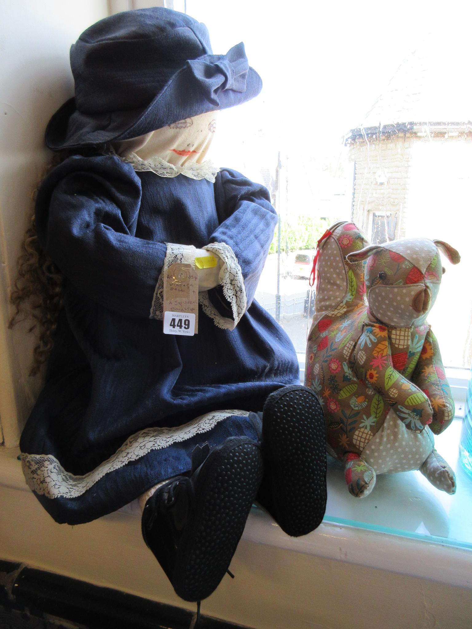 BNWT ULSTER WEAVERS SQUIRREL DOORSTOP AND A DOLL Image