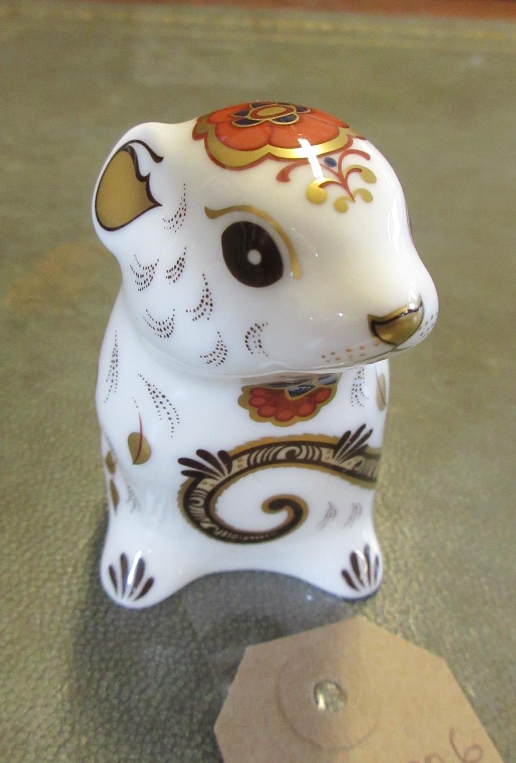 ROYAL CROWN DERBY MOUSE Image