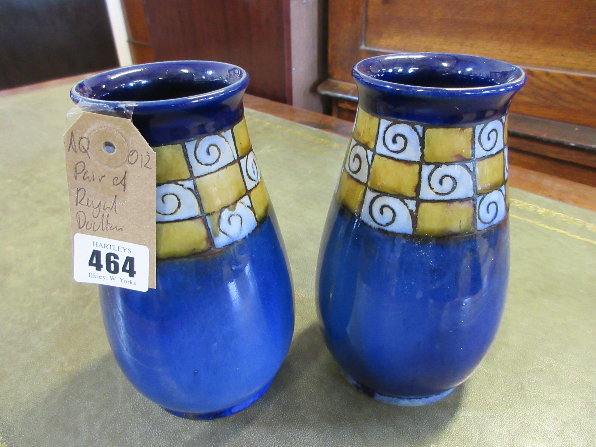PAIR OF ROYAL DOULTON VASES Image