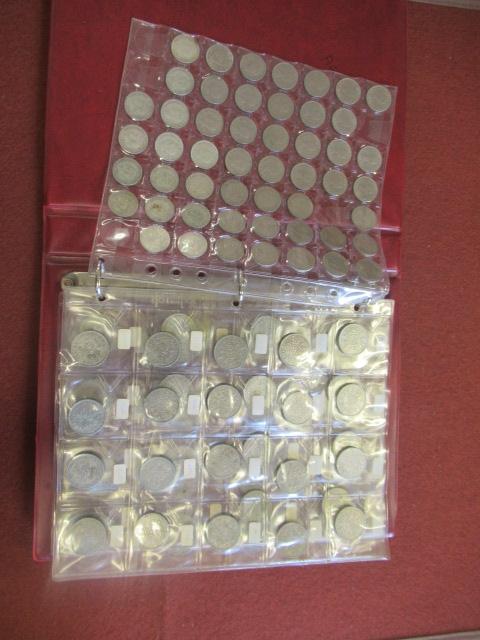 RED FOLDER OF GEORGE VI AND QEII SHILLINGS AND HALF CROWNS Image