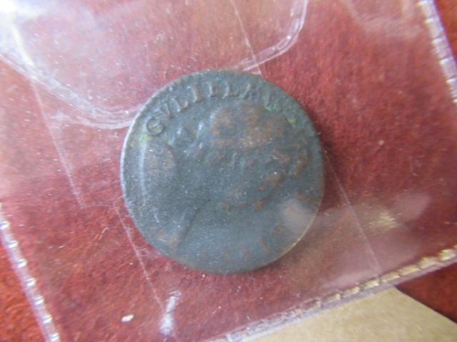 1700 WILLIAM III FARTHING Image
