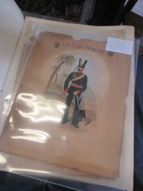 LEATHER BOUND KINGS OWN LIGHT INFANTRY MILITARY HISTORY THE BUGLE C1879 Image