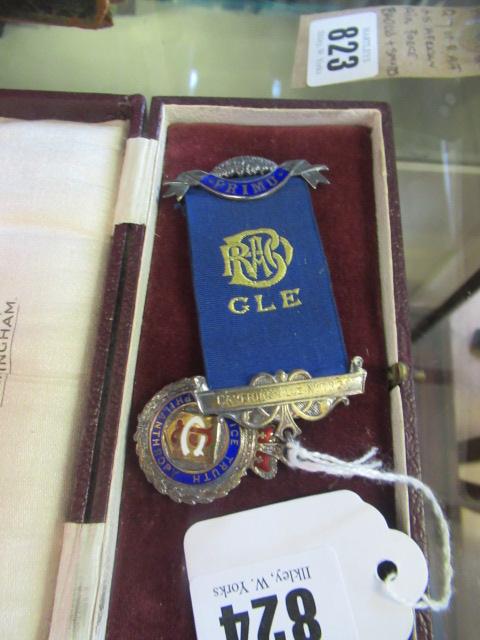 SILVER ENAMELLED FATTORINI RAOB JEWEL Image