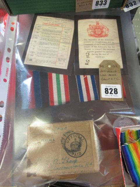 WWII MEDAL GROUP ETC Image