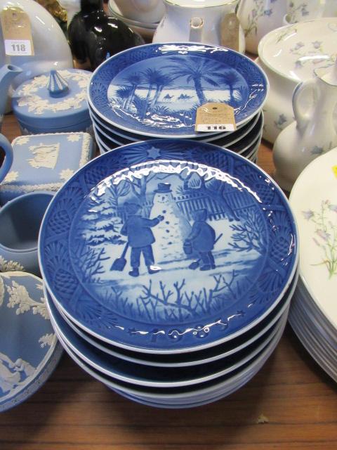 ROYAL COPENHAGEN CHRISTMAS PLATES Image