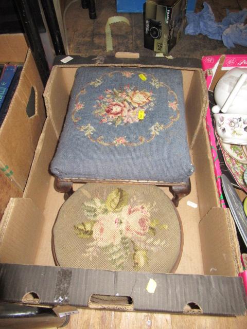 BOX OF FOOTSTOOLS Image