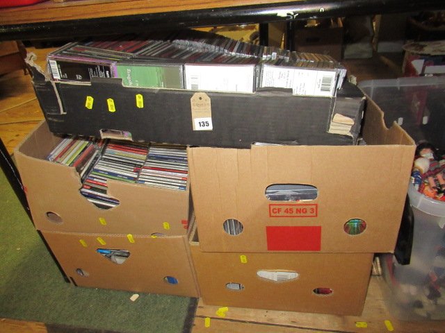 FIVE BOXES OF CLASSICAL MUSIC CDS Image