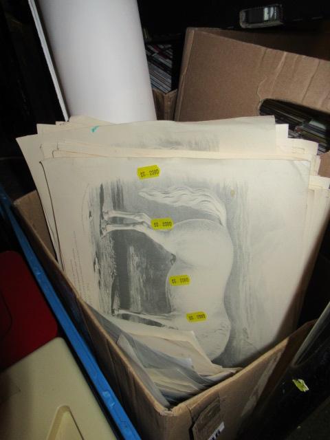 BOX CONTAINING MAPS Image