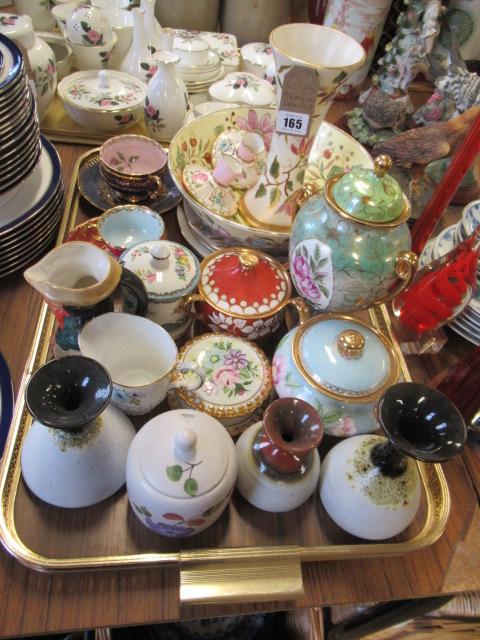 TRAY OF CERAMICS Image